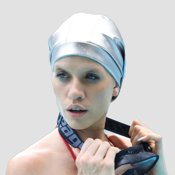Chrome Hairbrella Swim Cap - Picture 1 of 12